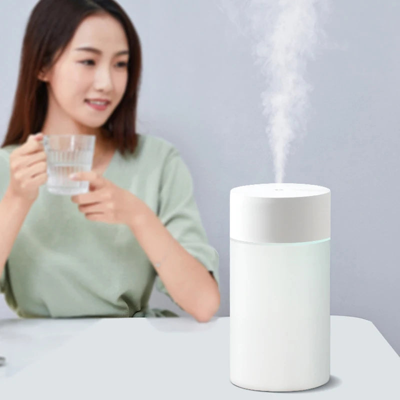 Mini Humidifier USB Ultrasonic Air Humidifier LED Lamp