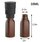 Waterless Essential Oil Diffuser Nebulizing Diffuser Battery & Portable Smart Car Air Fresheners Cold Mist Aromatherapy Diffuser